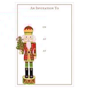 Caspari Nutcracker Parade Invitations, 8 Fill-In Cards & Envelopes Caspari Nutcracker Parade Invitations, 8 Fill-In Cards & Envelopes