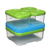 Rubbermaid Lunchblox Sandwich Kit, Green 1806231,Green, Blue Rubbermaid Lunchblox Sandwich Kit, Green 1806231,Green, Blue