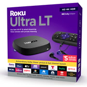 Roku Ultra LT HD Streaming Media Player (2021) - Black