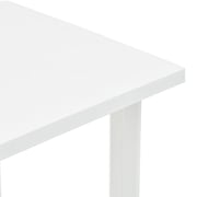 vidaXL Garden Table White 80x75x72 cm Plastic vidaXL Garden Table White 80x75x72 cm Plastic