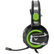 Crown CMGH 3002 Wired Over Ear Gaming Headset Green Crown CMGH 3002 Wired Over Ear Gaming Headset Green