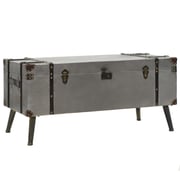 vidaXL Coffee Table MDF and Aluminium 102x51x47.5 cm vidaXL Coffee Table MDF and Aluminium 102x51x47.5 cm