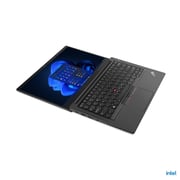 Lenovo ThinkPad E14 Gen 4 (2022) Laptop - 12th Gen / Intel Core i7-1255U / 14inch FHD / 512GB SSD / 16GB RAM / Windows 11 Pro / English Keyboard / Black / International Version - [21E3009JGP]