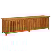 Vidaxl Garden Storage Box 200x50x58 Cm Solid Acacia Wood Vidaxl Garden Storage Box 200x50x58 Cm Solid Acacia Wood