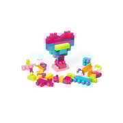 MEGA BLOKS BIG BUILDING BAG 60PCS PINK DCH54