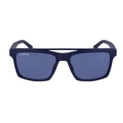 LACOSTE Rectangle Blue Matte Sunglasses For Men LA-L899S-424-55