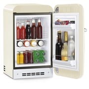 Smeg Single Door Refrigerator Retro Style Cream 38 Litres FAB5RCR3GA