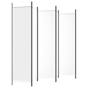 vidaXL 6-Panel Room Divider White 300x200 cm Fabric vidaXL 6-Panel Room Divider White 300x200 cm Fabric