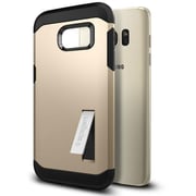 Spigen 556CS20044 Tough Armor Case Gold For Galaxy S7 Edge Spigen 556CS20044 Tough Armor Case Gold For Galaxy S7 Edge