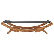 vidaXL Outdoor Lounge Bed 100x188.5x44 cm Solid Bent Wood Anthracite vidaXL Outdoor Lounge Bed 100x188.5x44 cm Solid Bent Wood Anthracite
