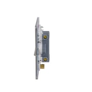 Schneider Electric Gu1414-bpc 1 Gang Ultimate Screwless Flat Plate Intermediate Switch, Polished Chrome With Black Interior Schneider Electric Gu1414-bpc 1 Gang Ultimate Screwless Flat Plate Intermediate Switch, Polished Chrome With Black Interior