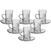 12pcs Yasmine Tea Set Ribbon Set Transparent