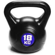 ULTIMAX Kettlebell Fitness, PVC Kettlebell Weights Set Workout Body Equipment Fitness Kettlebell, Muscle Training, Squat Training Weight Barbell In Home Gym Cross Training-18 kgs ULTIMAX Kettlebell Fitness, PVC Kettlebell Weights Set Workout Body Equipment Fitness Kettlebell, Muscle Training, Squat Training Weight Barbell In Home Gym Cross Training-18 kgs