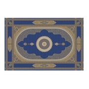Qum Collection Classic Design Carpet Blue/Blue