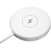 Glassology Magnetic Wireless Charger White Glassology Magnetic Wireless Charger White