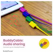 Buddyphones Explore Foldable On Ear Headset With Mic Pink Buddyphones Explore Foldable On Ear Headset With Mic Pink