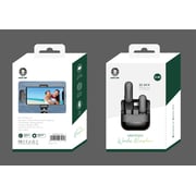 Green Wireless Microphone ( Type-C Connector ) - Black