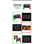 Nintendo Switch Pro Controller Splatoon2 Edition
