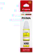 Canon Inkjet Cartridge Yellow GI490Y 0666C001AA Canon Inkjet Cartridge Yellow GI490Y 0666C001AA