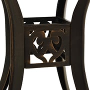 Vidaxl Garden Table Bronze 78x78x72 Cm Cast Aluminium Vidaxl Garden Table Bronze 78x78x72 Cm Cast Aluminium