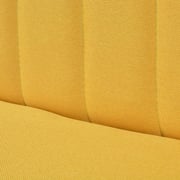 244074 Vidaxl Sofa Fabric 117x55,5x77 Cm Yellow 244074 Vidaxl Sofa Fabric 117x55,5x77 Cm Yellow