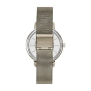 Kenneth Cole Transparency Watch For Women with Warm Silver Stainless Steel Bracelet
