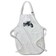 3Drose Picturing Harley Davidson And No.174 Motorcycle Apron, 22 By 30-Inch 3Drose Picturing Harley Davidson And No.174 Motorcycle Apron, 22 By 30-Inch