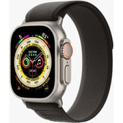 Green Lion Trial Loop Ultra Watch Strap for Apple Watch 42/44/45/49- Black/Grey