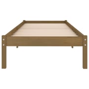 Vidaxl Bed Frame Honey Brown Solid Wood Pine 90x200 Cm Vidaxl Bed Frame Honey Brown Solid Wood Pine 90x200 Cm
