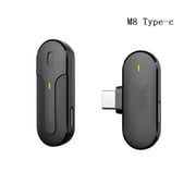 Green Wireless Microphone ( Type-C Connector ) - Black Green Wireless Microphone ( Type-C Connector ) - Black