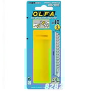 Olfa Ab-10b Standard Spare Blades Paak Of 10pcs Olfa Ab-10b Standard Spare Blades Paak Of 10pcs