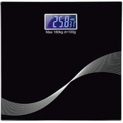 ULTIMAX Weight Scale, Precision Digital Body Bathroom Scale with Step-On Technology, Easy Read Backlit LCD Display, 180 KG Capacity Thick Tempered Glass 11x11 inch-Multicolor ULTIMAX Weight Scale, Precision Digital Body Bathroom Scale with Step-On Technology, Easy Read Backlit LCD Display, 180 KG Capacity Thick Tempered Glass 11x11 inch-Multicolor