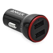Anker Powerdrive 2 Dual USB Car Charger Black