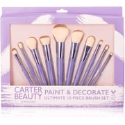 Carter Beauty 10 Piece Brush Set Carter Beauty 10 Piece Brush Set