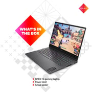 HP (2022) Gaming Laptop - AMD Ryzen 7-6800H / 16.1inch QHD / 512GB SSD / 16GB RAM / 6GB NVIDIA GeForce RTX 3060 Graphics / Windows 11 Home / English & Arabic Keyboard / Silver / Middle East Version - [16-N0010NE]