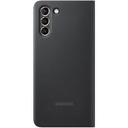 Samsung Clear View Cover Black Samsung S21 Samsung Clear View Cover Black Samsung S21