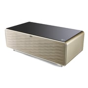 evvoli Smart Touch Table With Two Refrigerating Doors, Bluetooth, Music Player, USB Charger, AUX, Golden, EVRFS-130LG 2 Years Warranty evvoli Smart Touch Table With Two Refrigerating Doors, Bluetooth, Music Player, USB Charger, AUX, Golden, EVRFS-130LG 2 Years Warranty