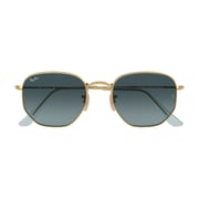 RayBan RB3548N-91233M-51 Polished Gold Stainless Steel Unisex Sunglass RayBan RB3548N-91233M-51 Polished Gold Stainless Steel Unisex Sunglass