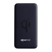 Boompods Qi Certified 10000mAh Wireless Power Bank Black Boompods Qi Certified 10000mAh Wireless Power Bank Black