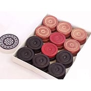ULTIMAX Professional Carrom Wooden Game Coins And Striker Set,Standard Size Carrom Tournament Striker Wooden Checkers- 24 Pieces With Cover Case + 1 Striker With Striker Case ULTIMAX Professional Carrom Wooden Game Coins And Striker Set,Standard Size Carrom Tournament Striker Wooden Checkers- 24 Pieces With Cover Case + 1 Striker With Striker Case