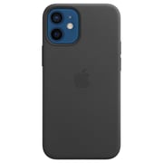 Apple iPhone 12 mini Leather Case with MagSafe - Black