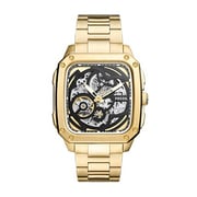 Fossil Mens Inscription Stainless Steel Watch - Bq2573 Fossil Mens Inscription Stainless Steel Watch - Bq2573