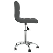 Vidaxl Swivel Office Chair Dark Grey Fabric Vidaxl Swivel Office Chair Dark Grey Fabric