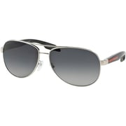 Prada Aviator Sunglasses For Men PS53PS-1BC5W1-62 Prada Aviator Sunglasses For Men PS53PS-1BC5W1-62