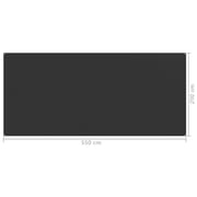 vidaXL Tent Carpet 250x550 cm Anthracite vidaXL Tent Carpet 250x550 cm Anthracite