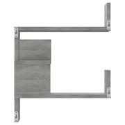 Vidaxl Wall Corner Shelves 2 Pcs Grey Sonoma 40x40x50 Cm Engineered Wood Vidaxl Wall Corner Shelves 2 Pcs Grey Sonoma 40x40x50 Cm Engineered Wood