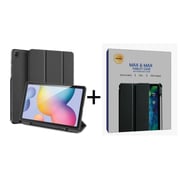 Max & Max STAP610B Folio Case with Screen Protector For Samsung Tab S6 Lite Max & Max STAP610B Folio Case with Screen Protector For Samsung Tab S6 Lite