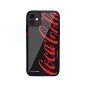 Coke Black Red - Glass Case for iPhone 11
