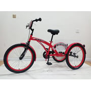 Classic 20 Inch Tricycle Cl 2800, Red, 100% Assembled