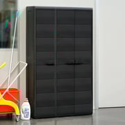 Vidaxl Garden Storage Cabinet With 4 Shelves Black Vidaxl Garden Storage Cabinet With 4 Shelves Black